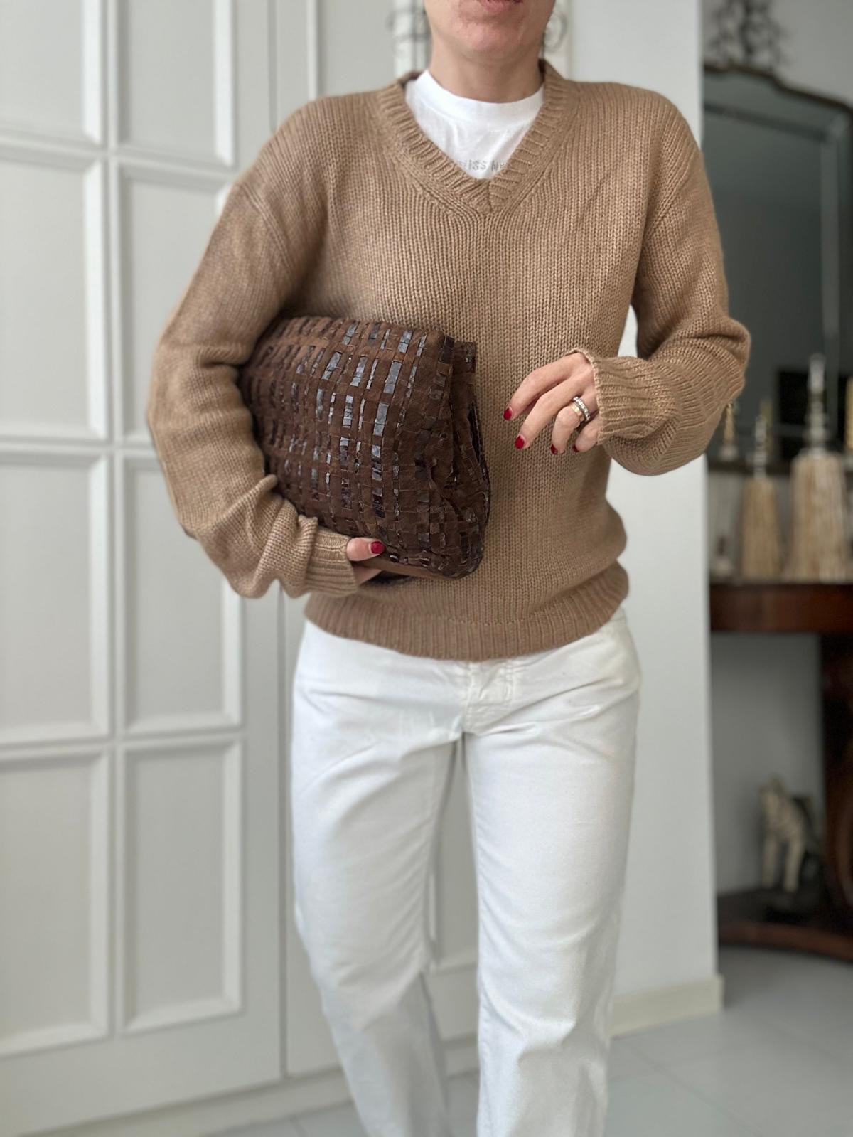 Pullover Max Mara in cammello