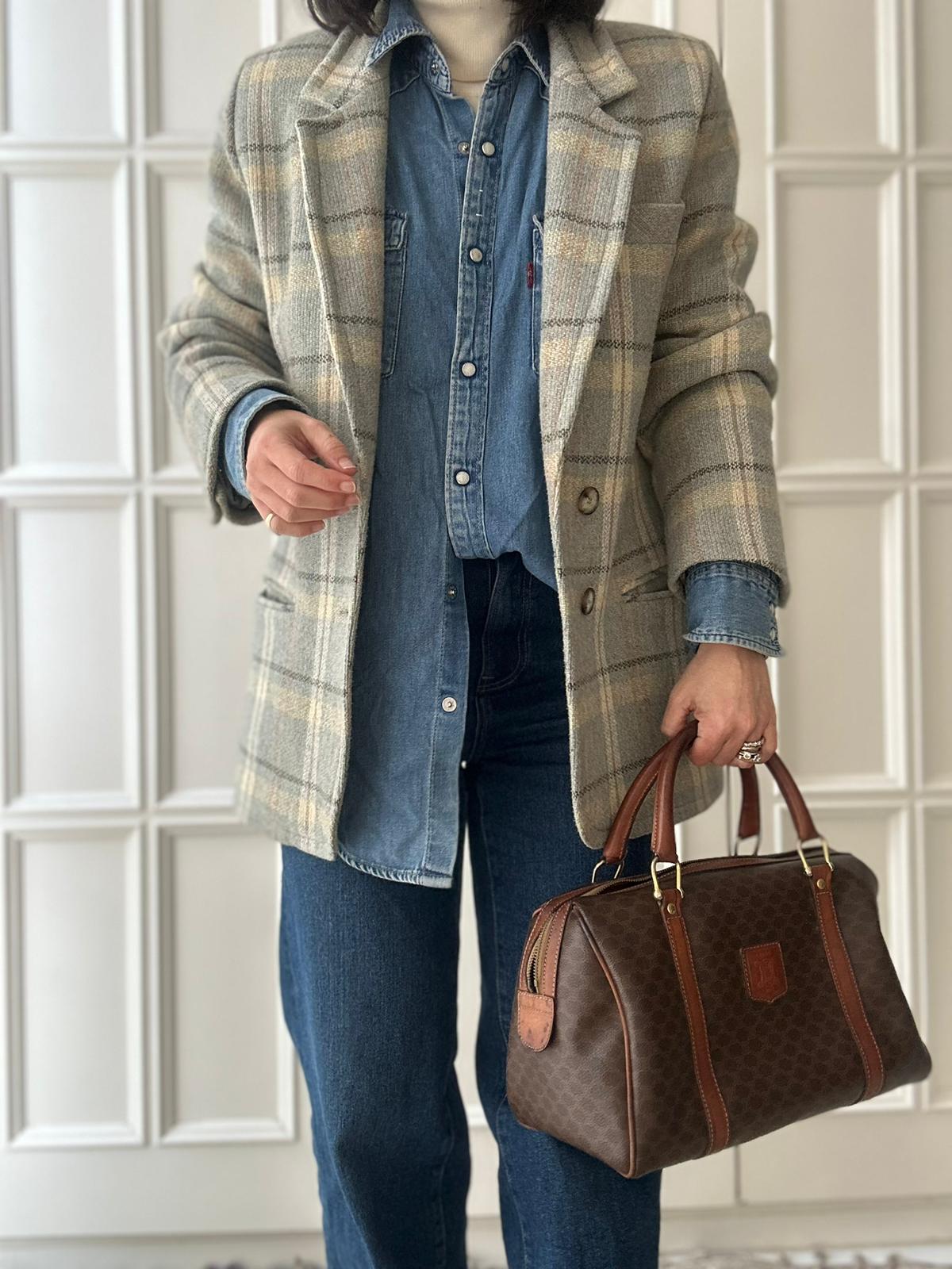 Blazer misto cashmere