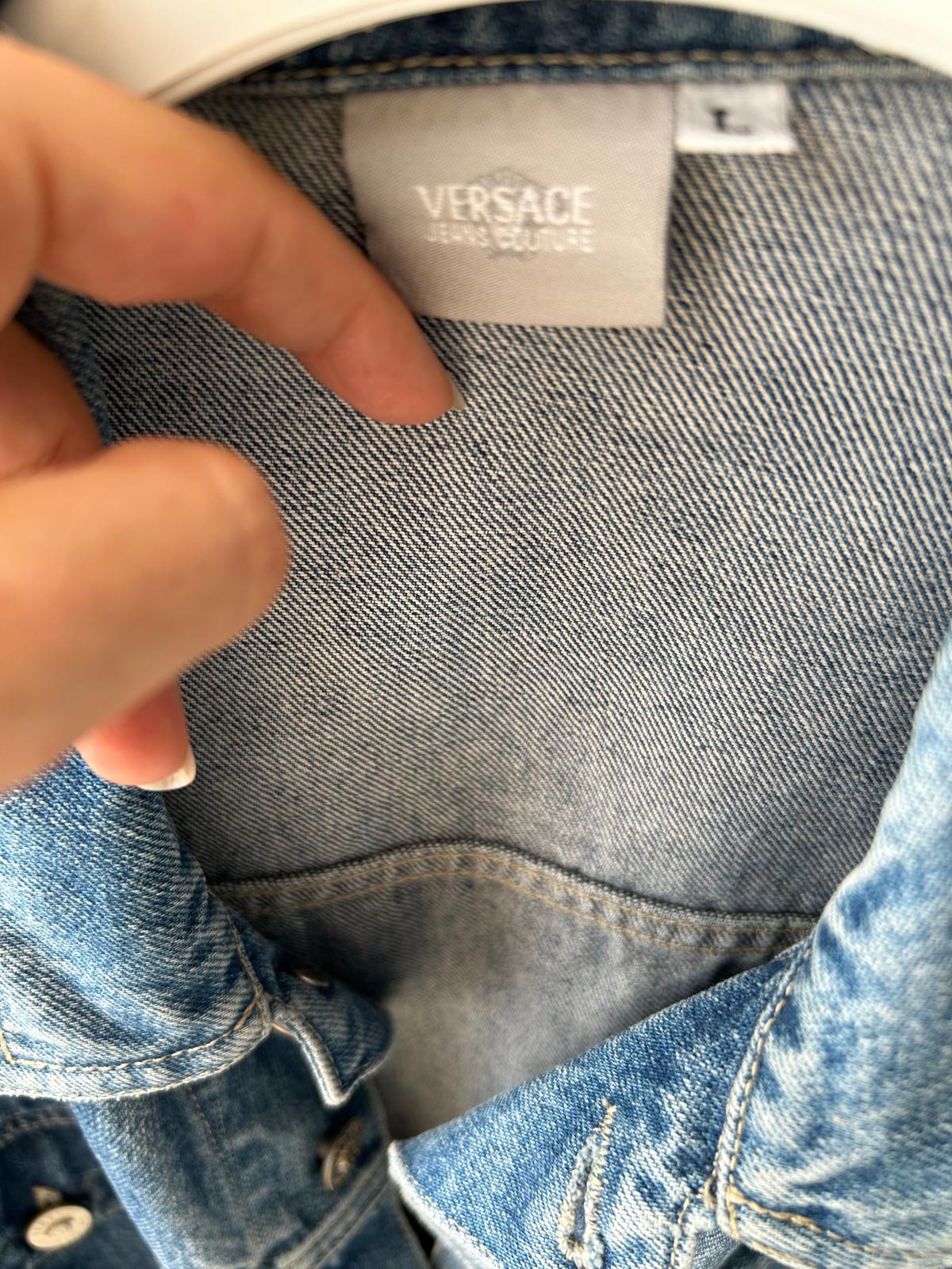 Denim jacket Versace