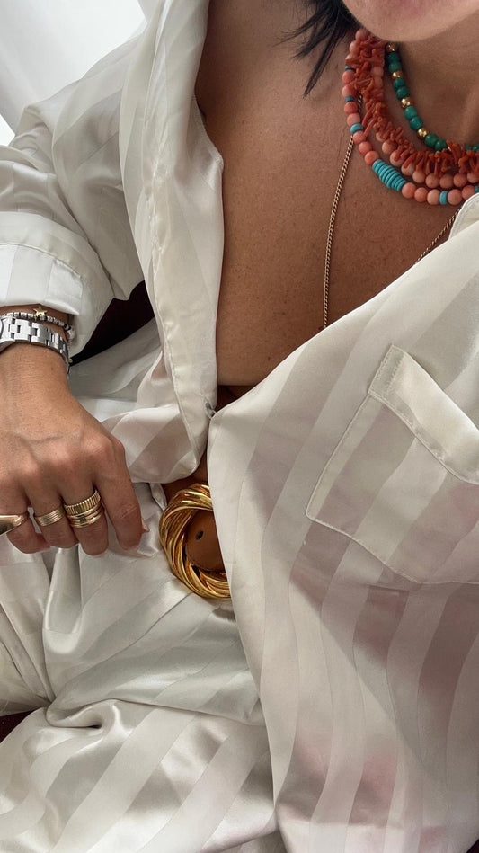 Completo in pura seta