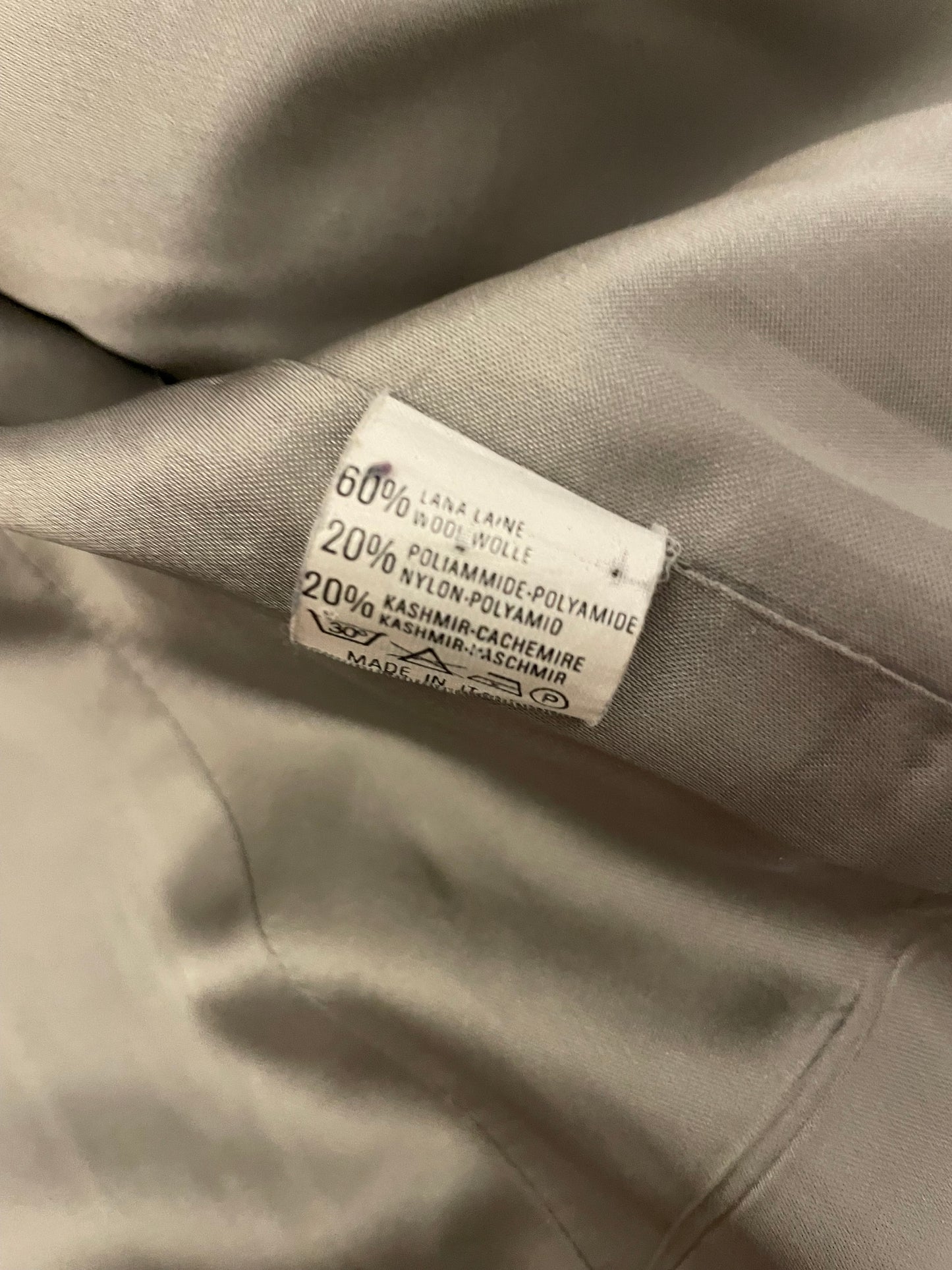 Blazer misto cashmere
