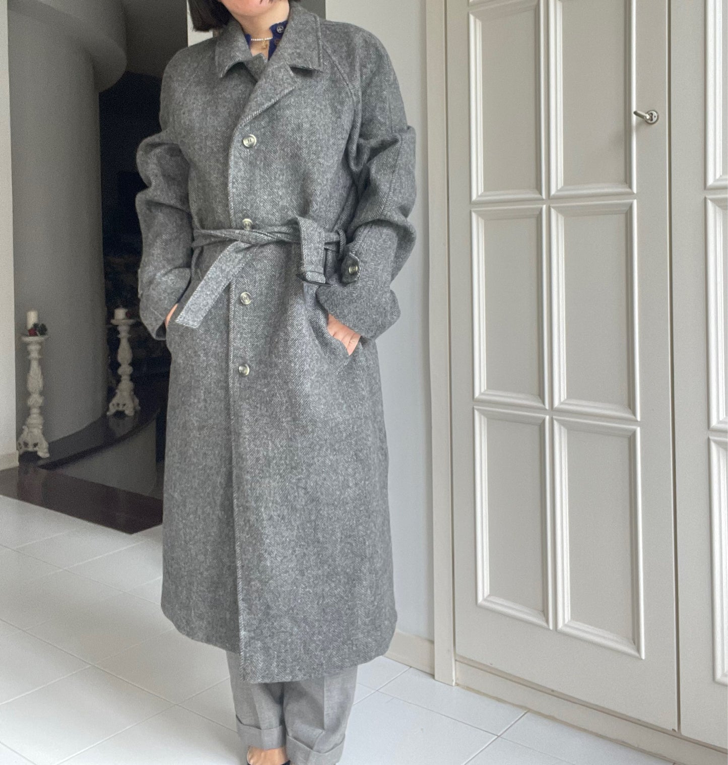 CAPPOTTO LANA E MOHAIR