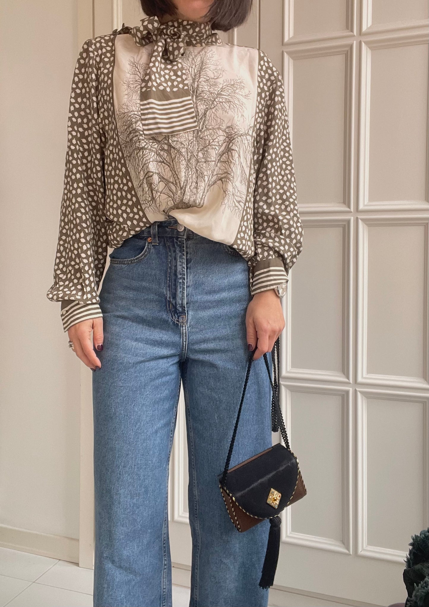Blusa seta