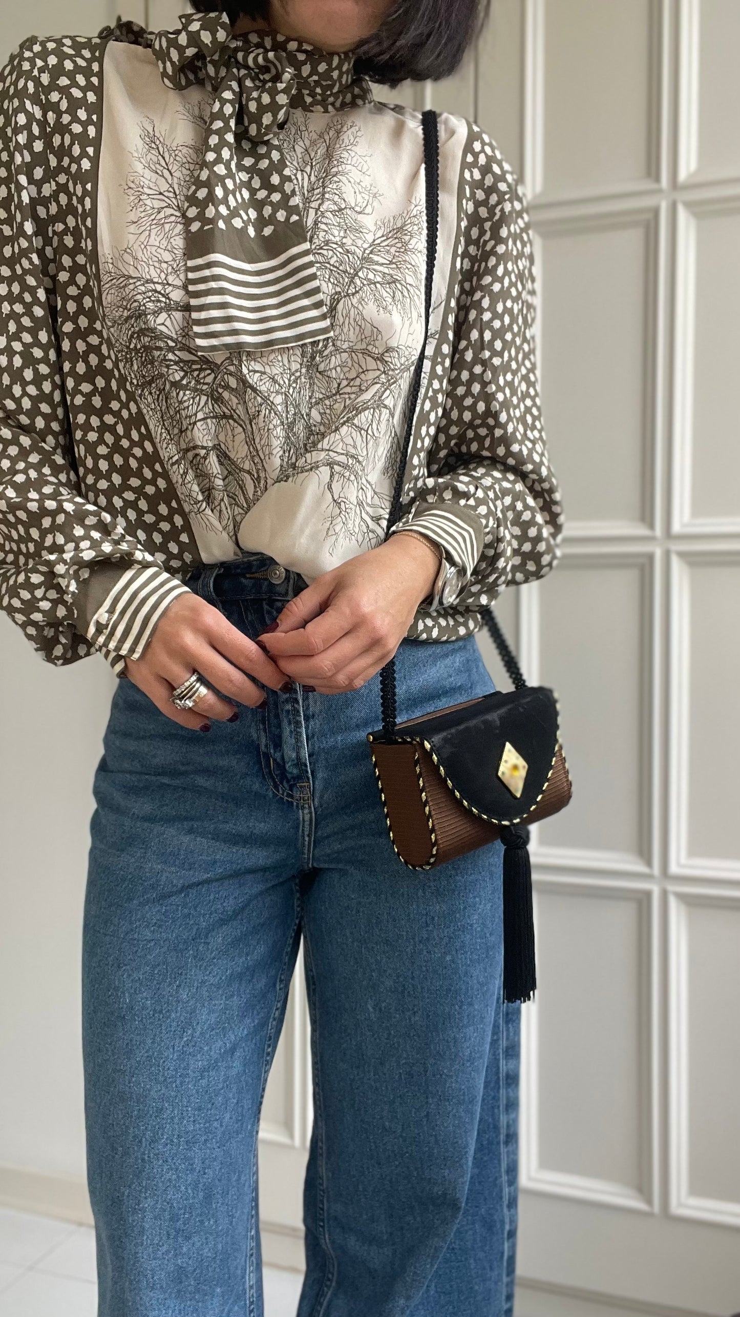 Blusa seta