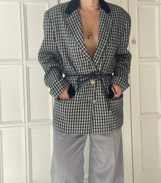 BLAZER PIED DE POULE