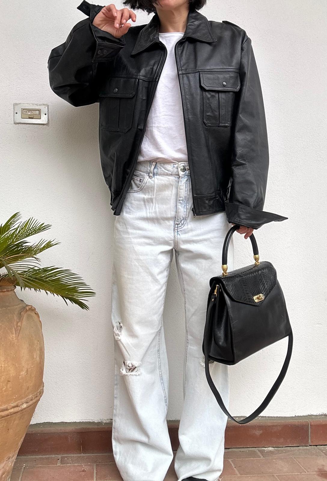 Bomber pelle