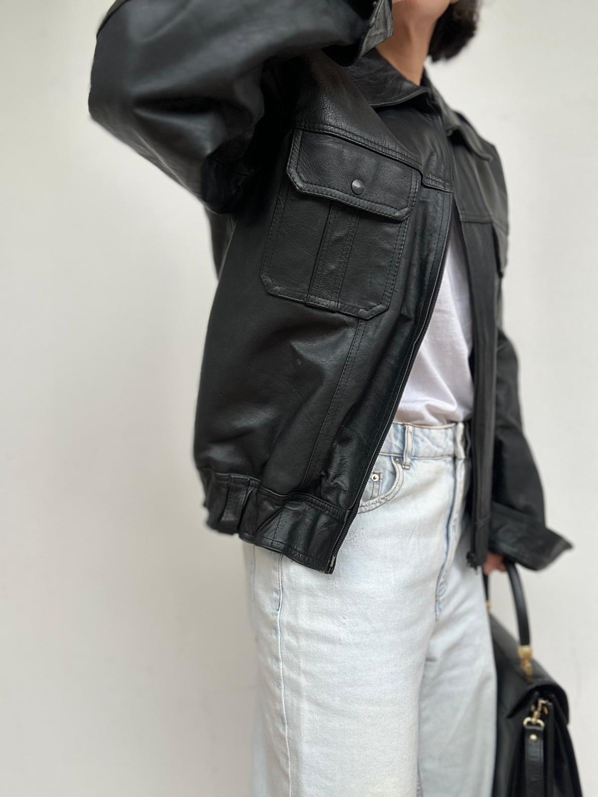 Bomber pelle