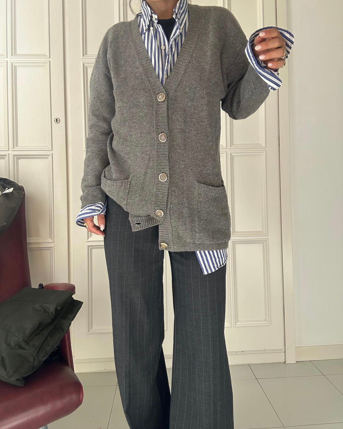 Cardigan misto cashmere