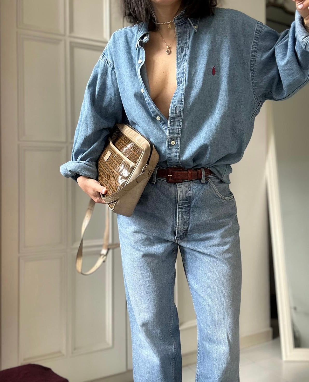 Camicia denim Ralph Lauren