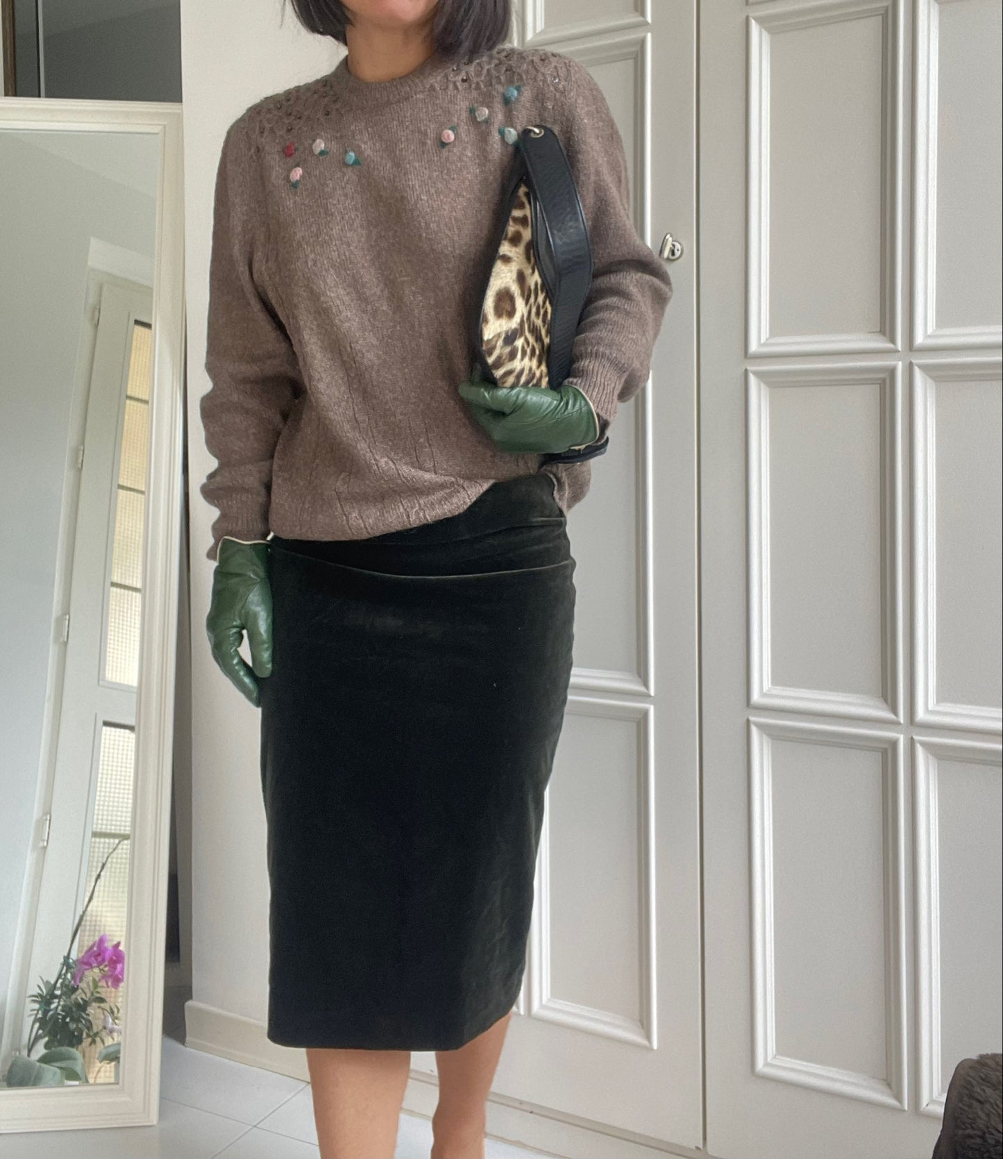 Gonna Aspesi velluto