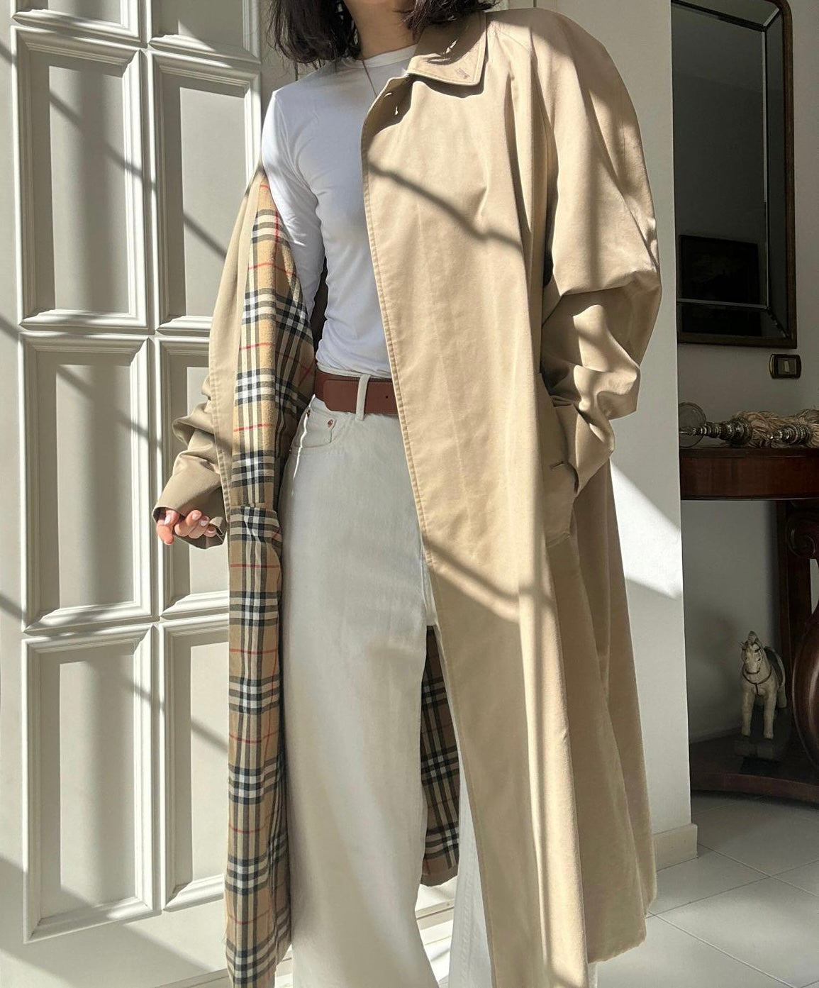 Burberry trench lungo