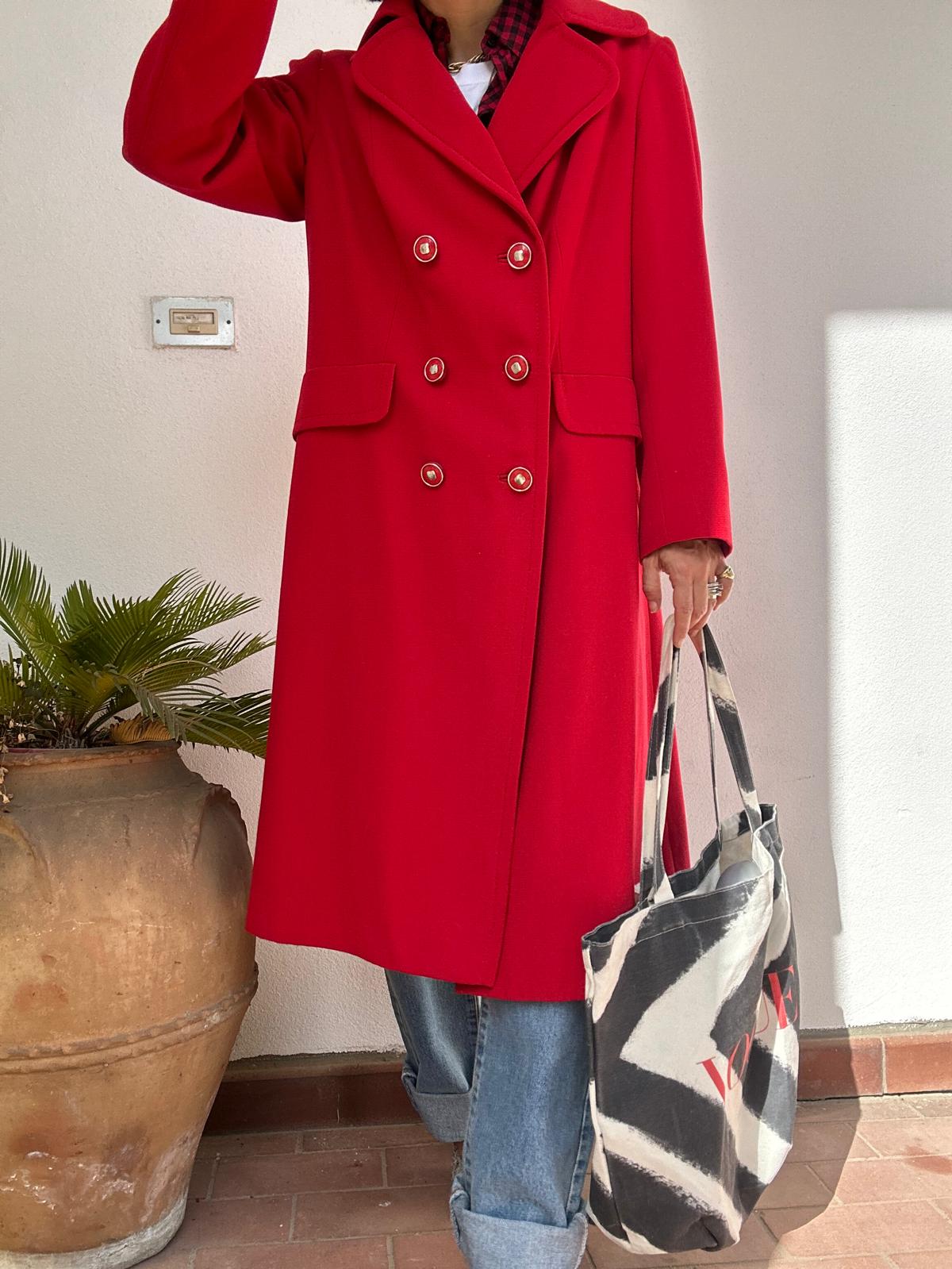 Cappotto rosso
