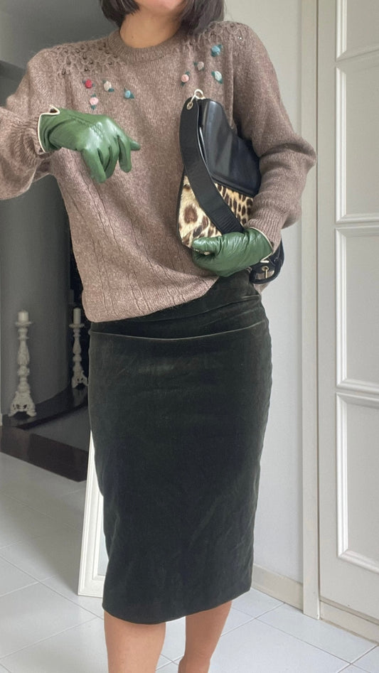 Gonna Aspesi velluto