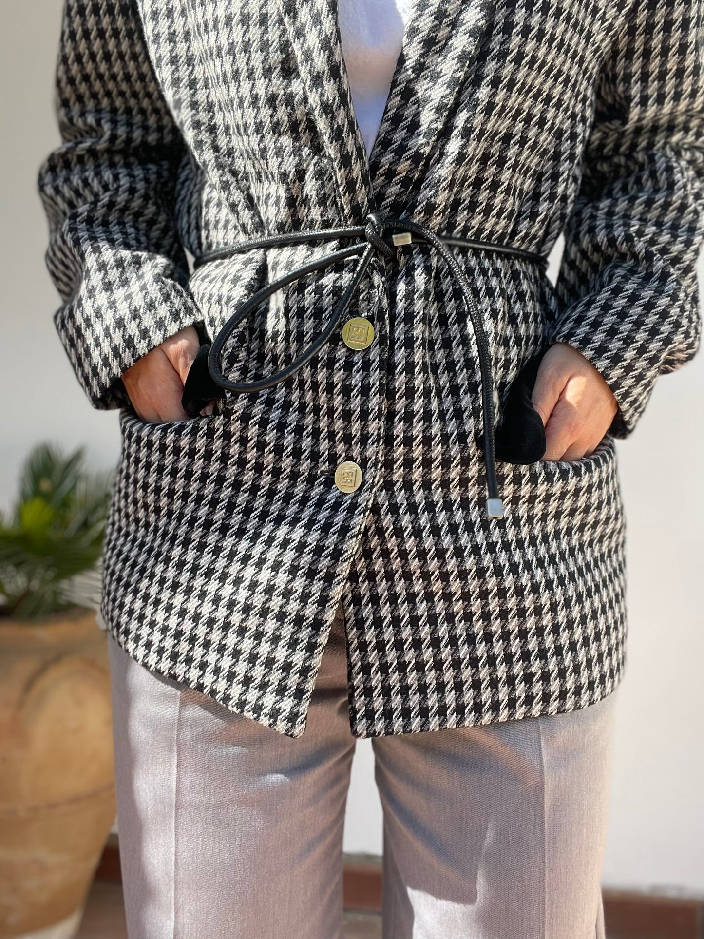 BLAZER PIED DE POULE