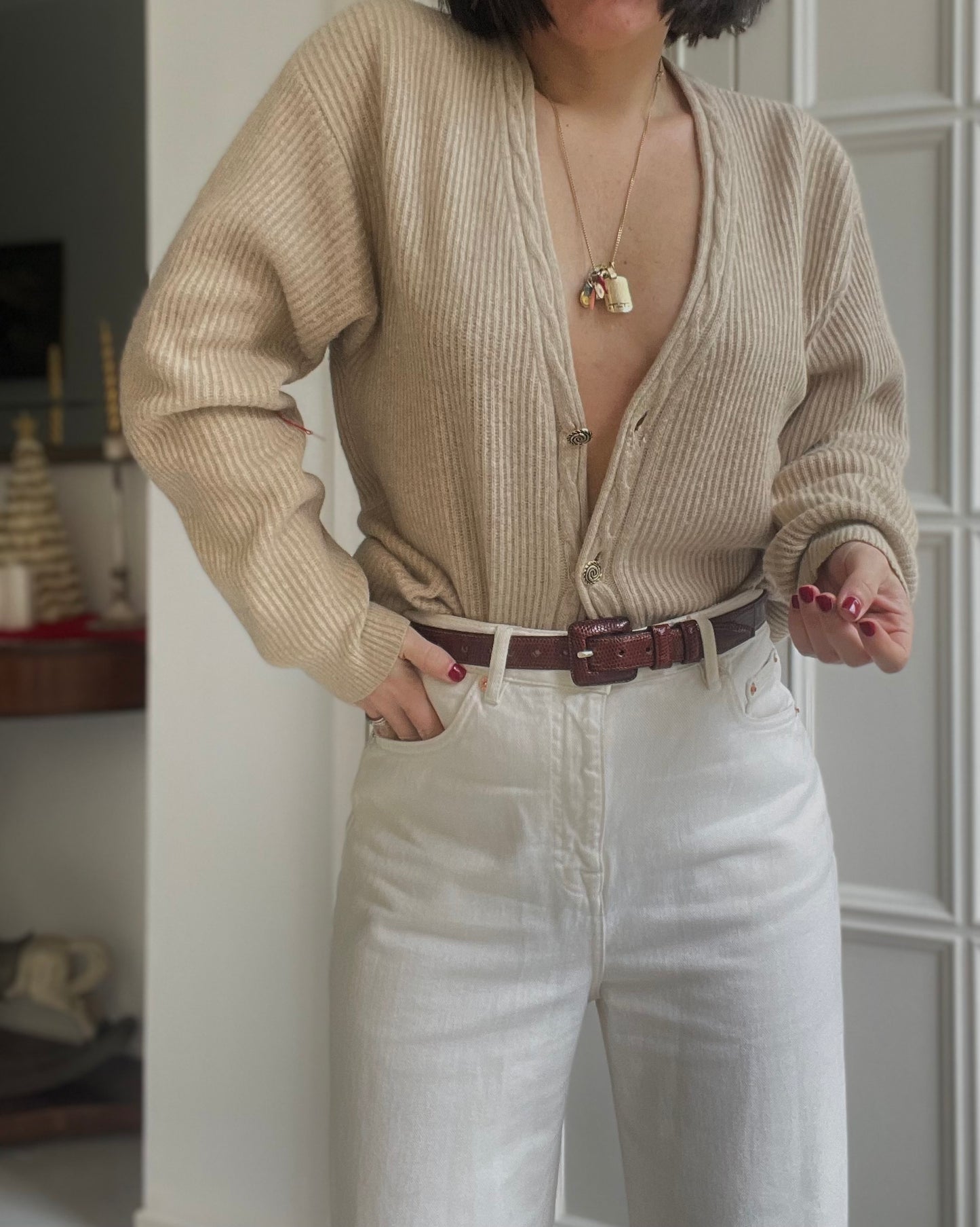 CARDIGAN MADE IN ENGLAND