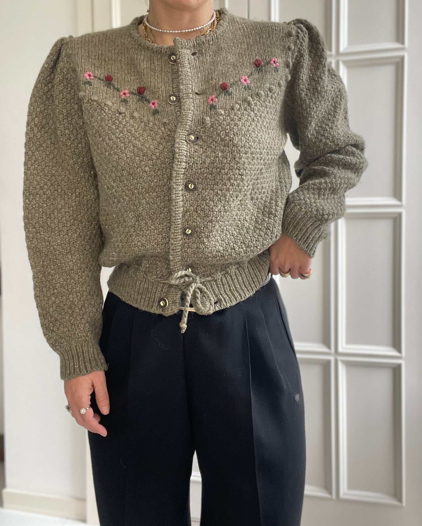AUSTRIAN PURE WOOL CARDIGAN
