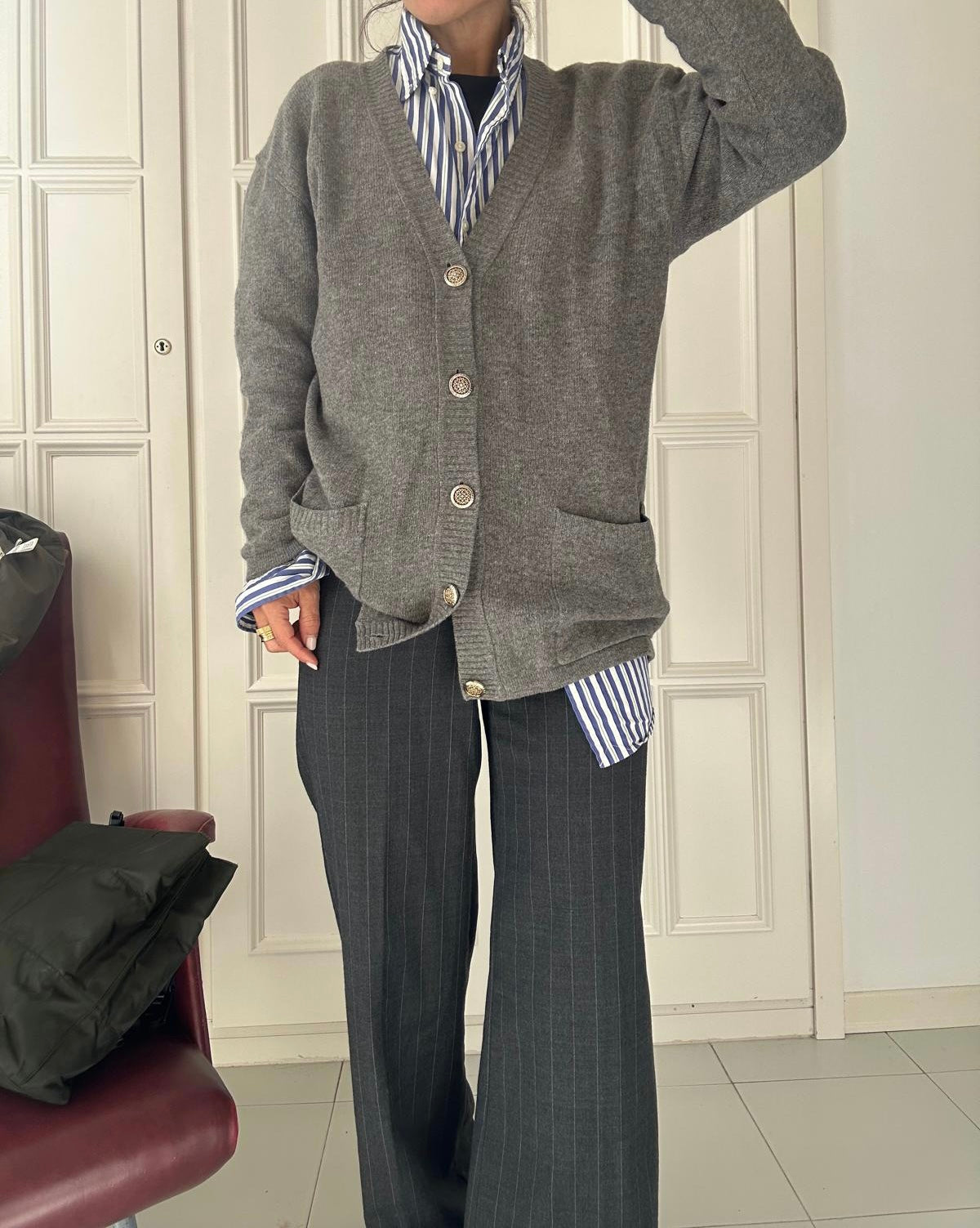 Cardigan misto cashmere