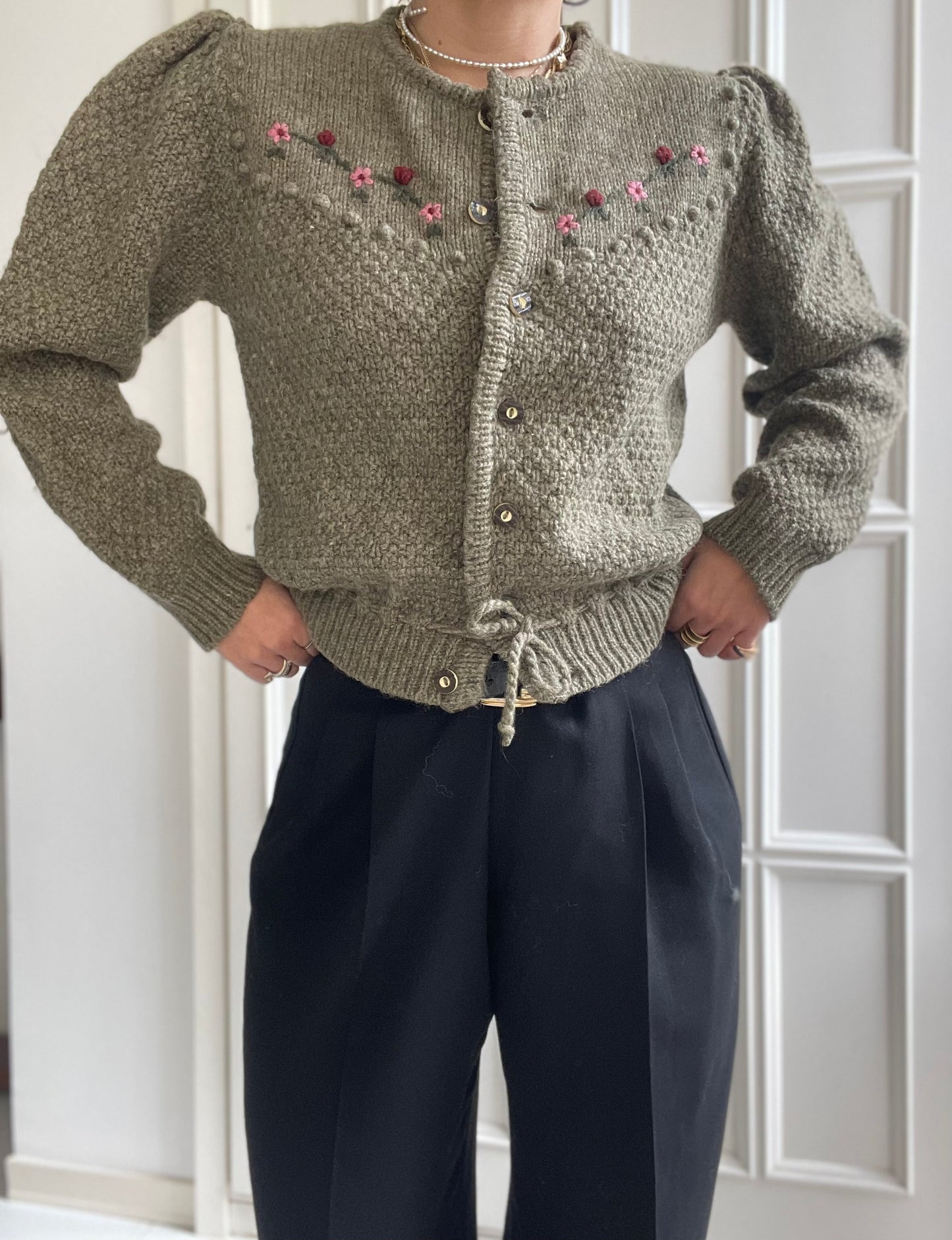 AUSTRIAN PURE WOOL CARDIGAN