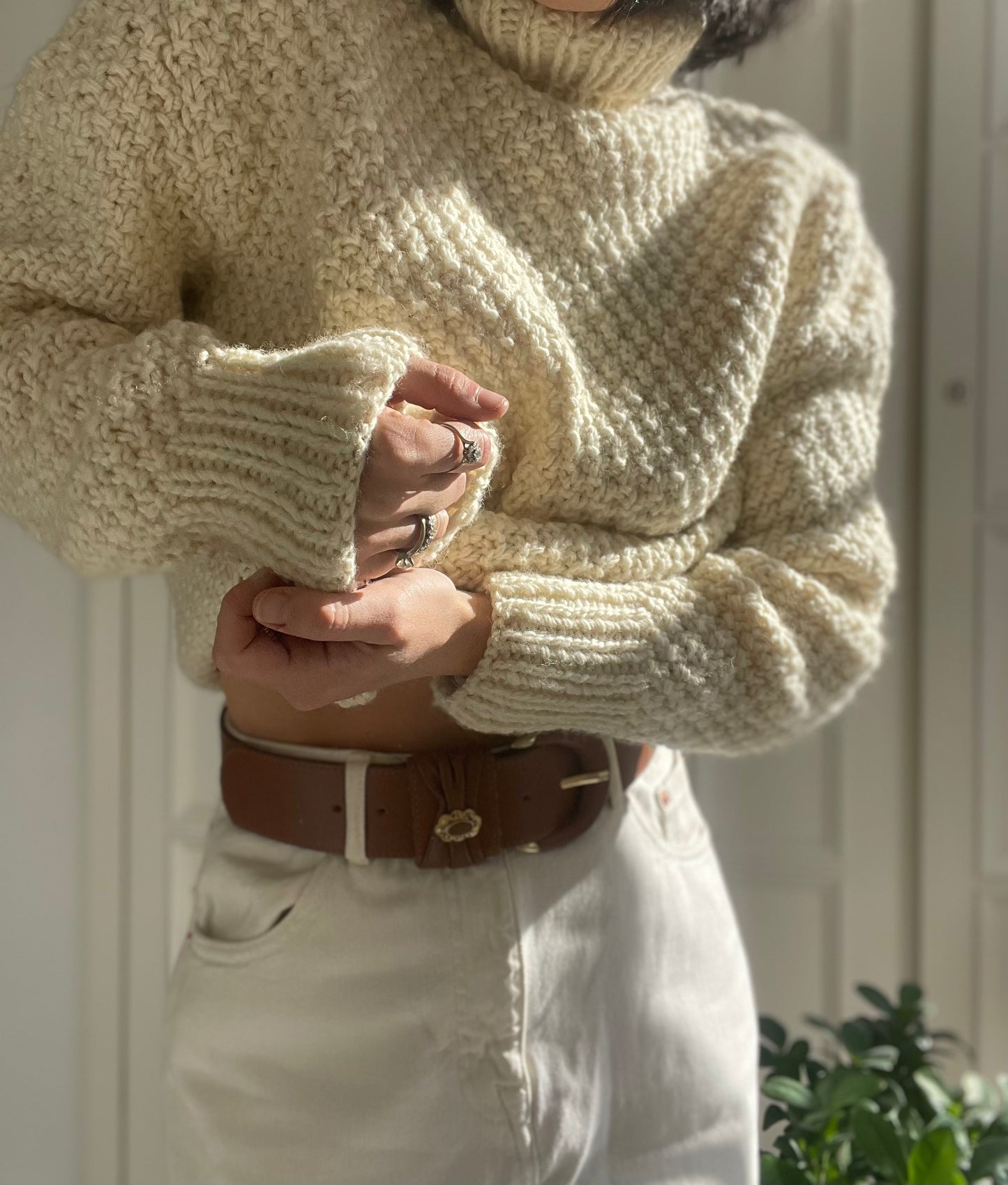 PULLOVER COLLO ALTO HANDMADE