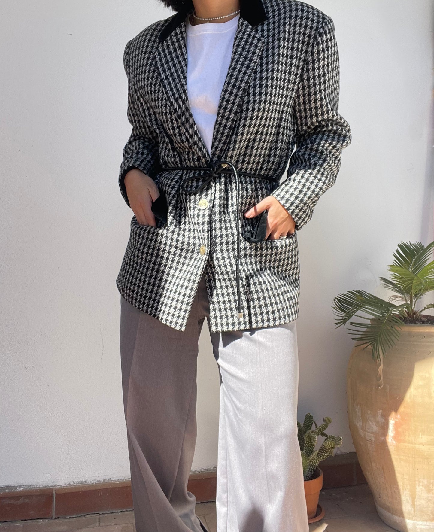 BLAZER PIED DE POULE