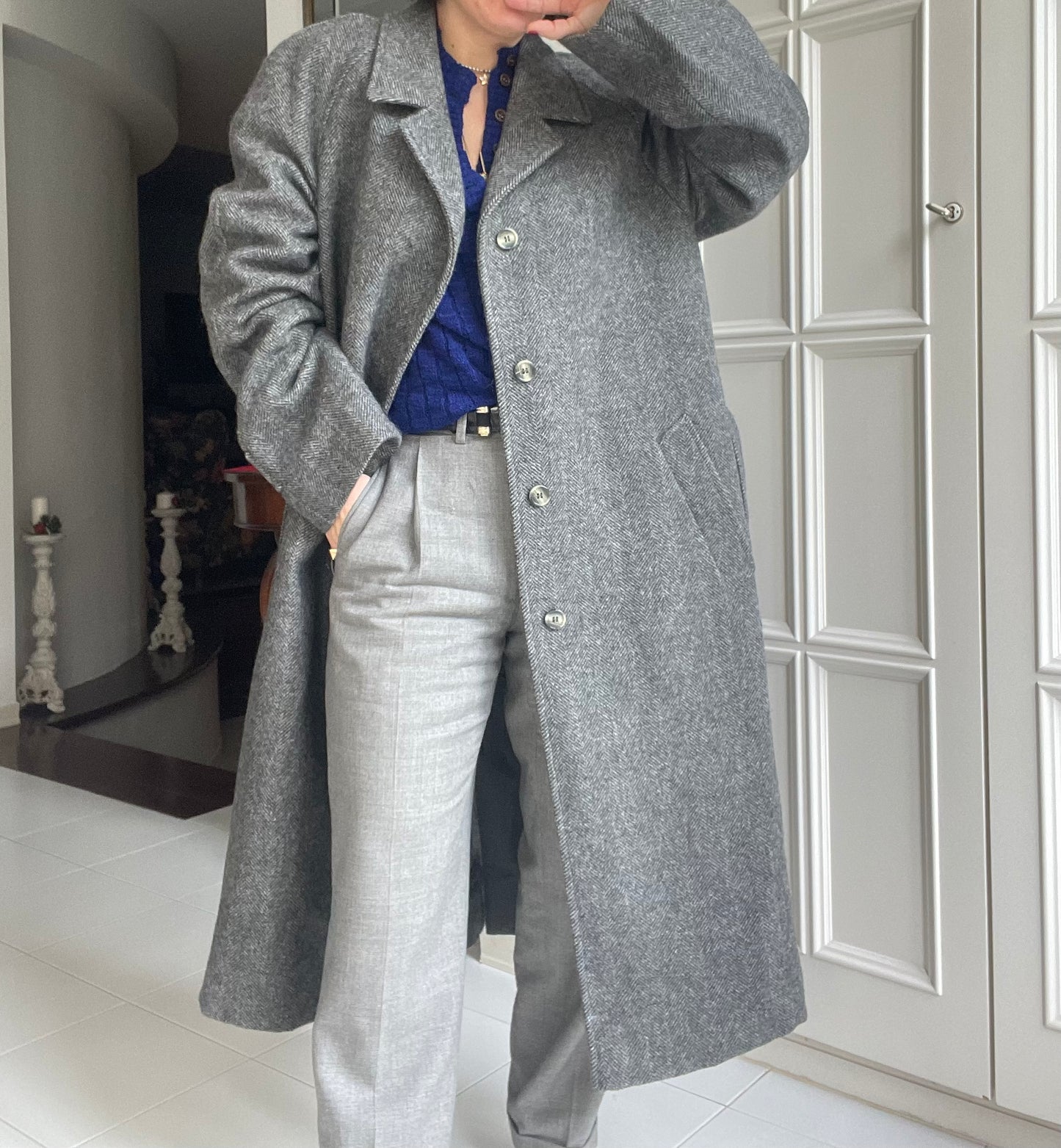 CAPPOTTO LANA E MOHAIR