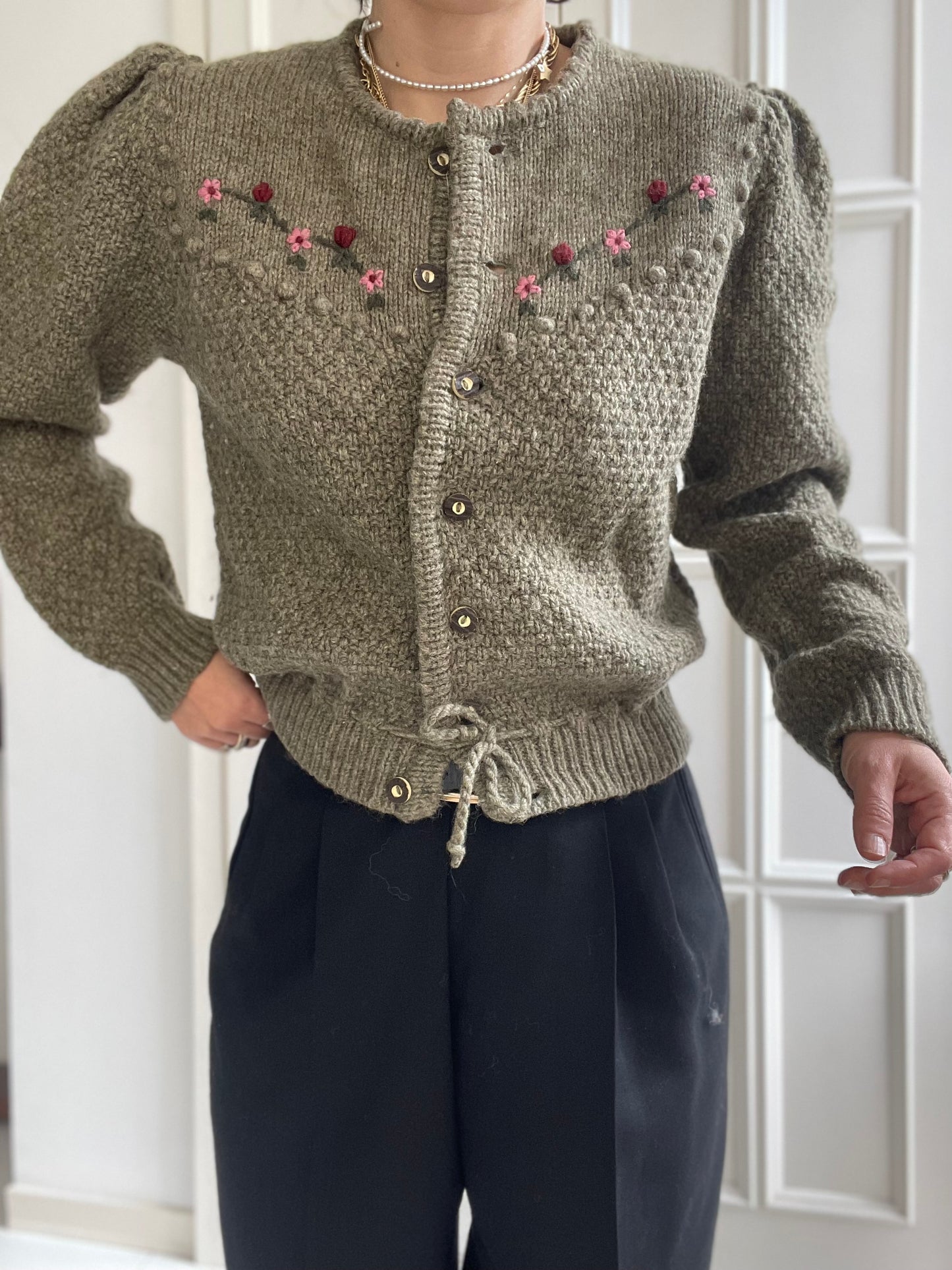 AUSTRIAN PURE WOOL CARDIGAN