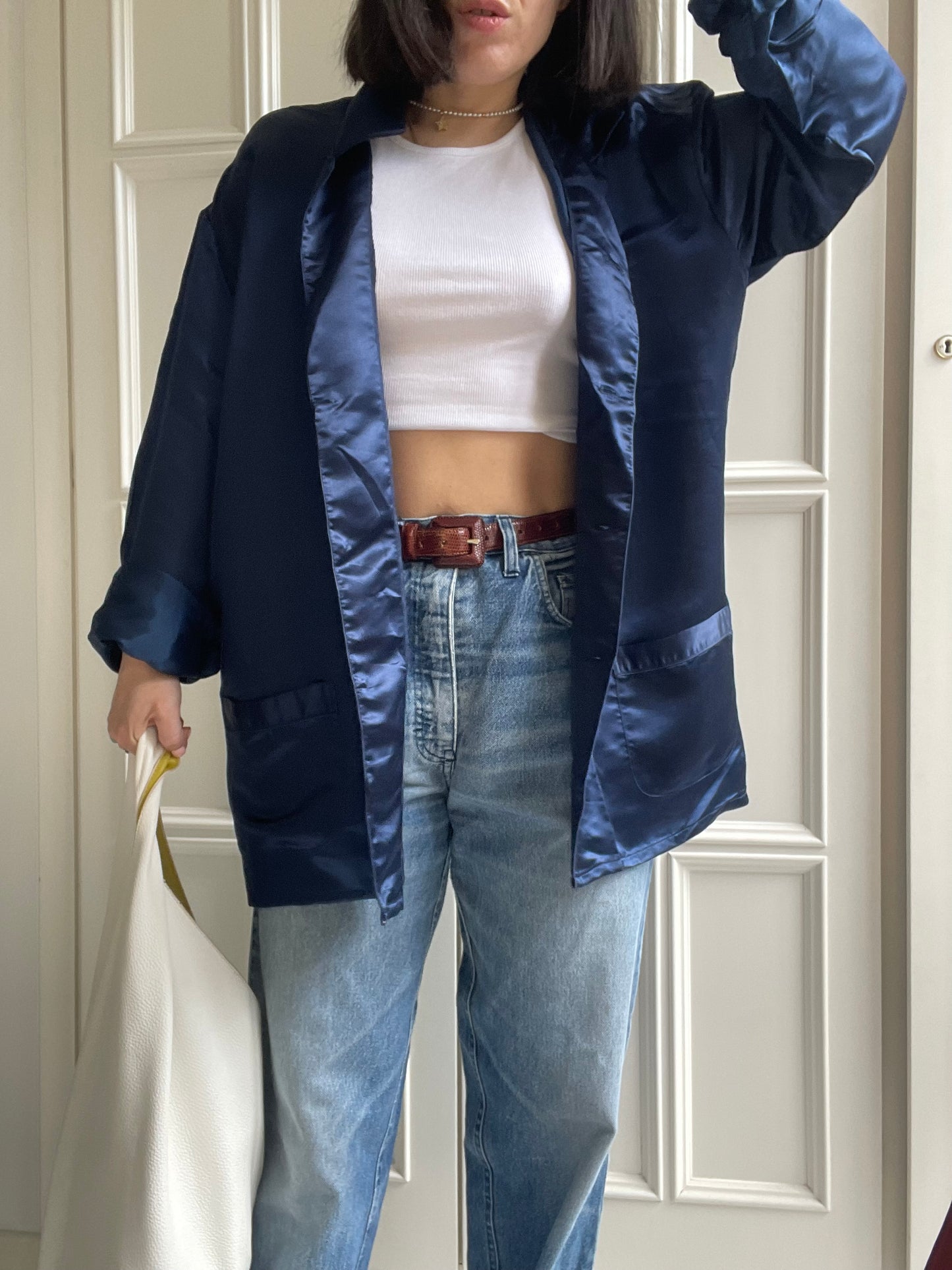 CAMICIA GIACCA IN SETA