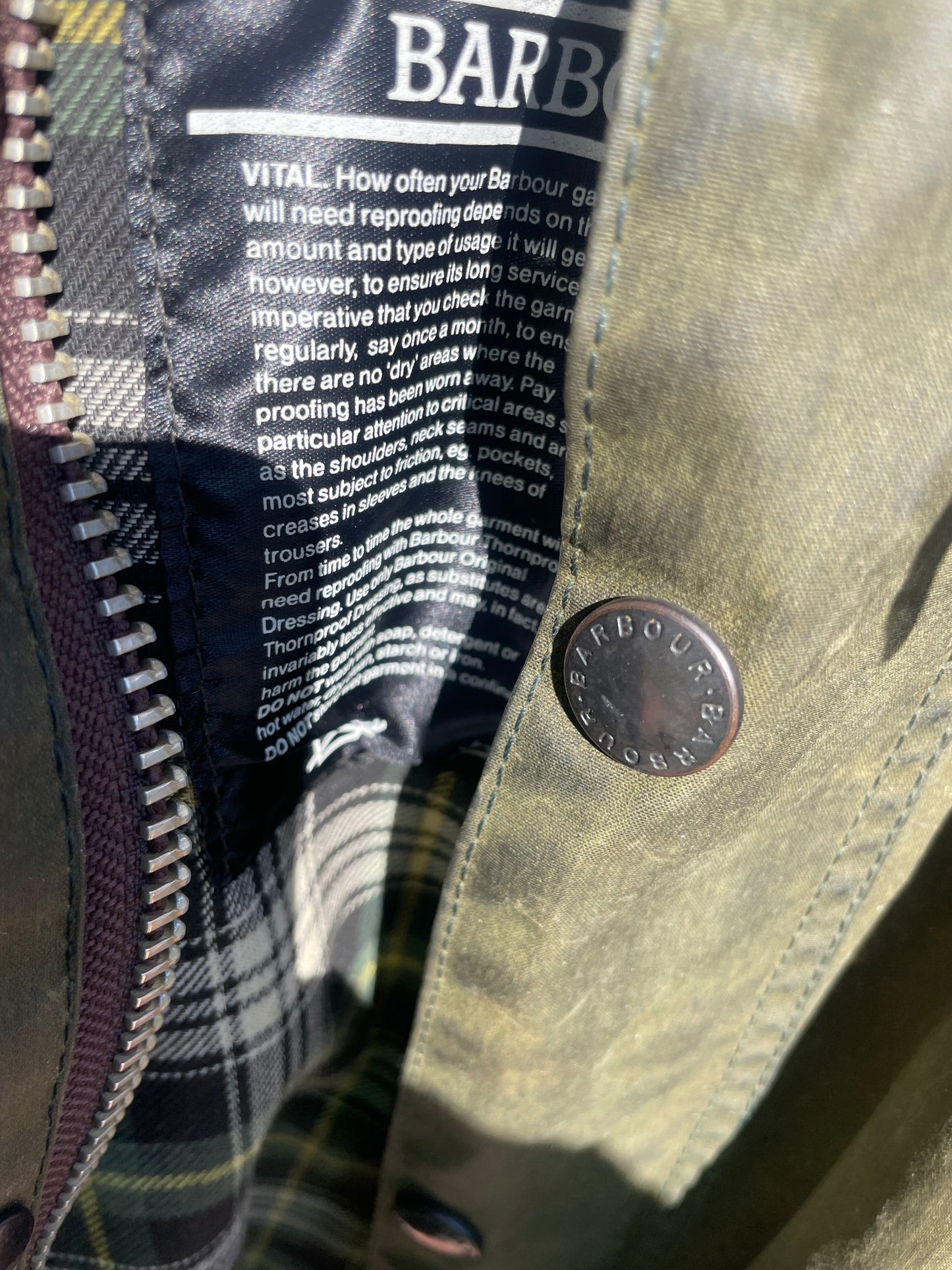Barbour jacket