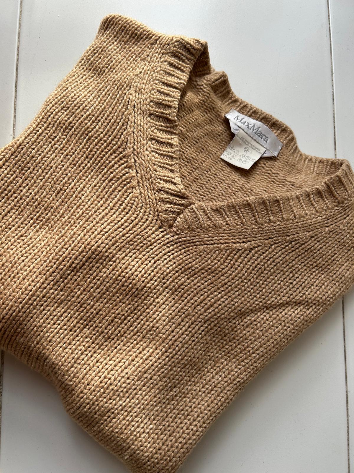 Pullover Max Mara in cammello