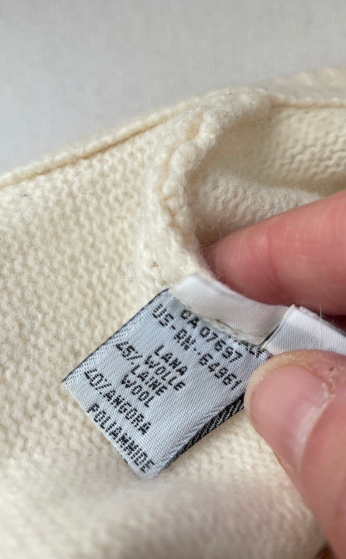 CARDIGAN PANNA LANA E ANGORA