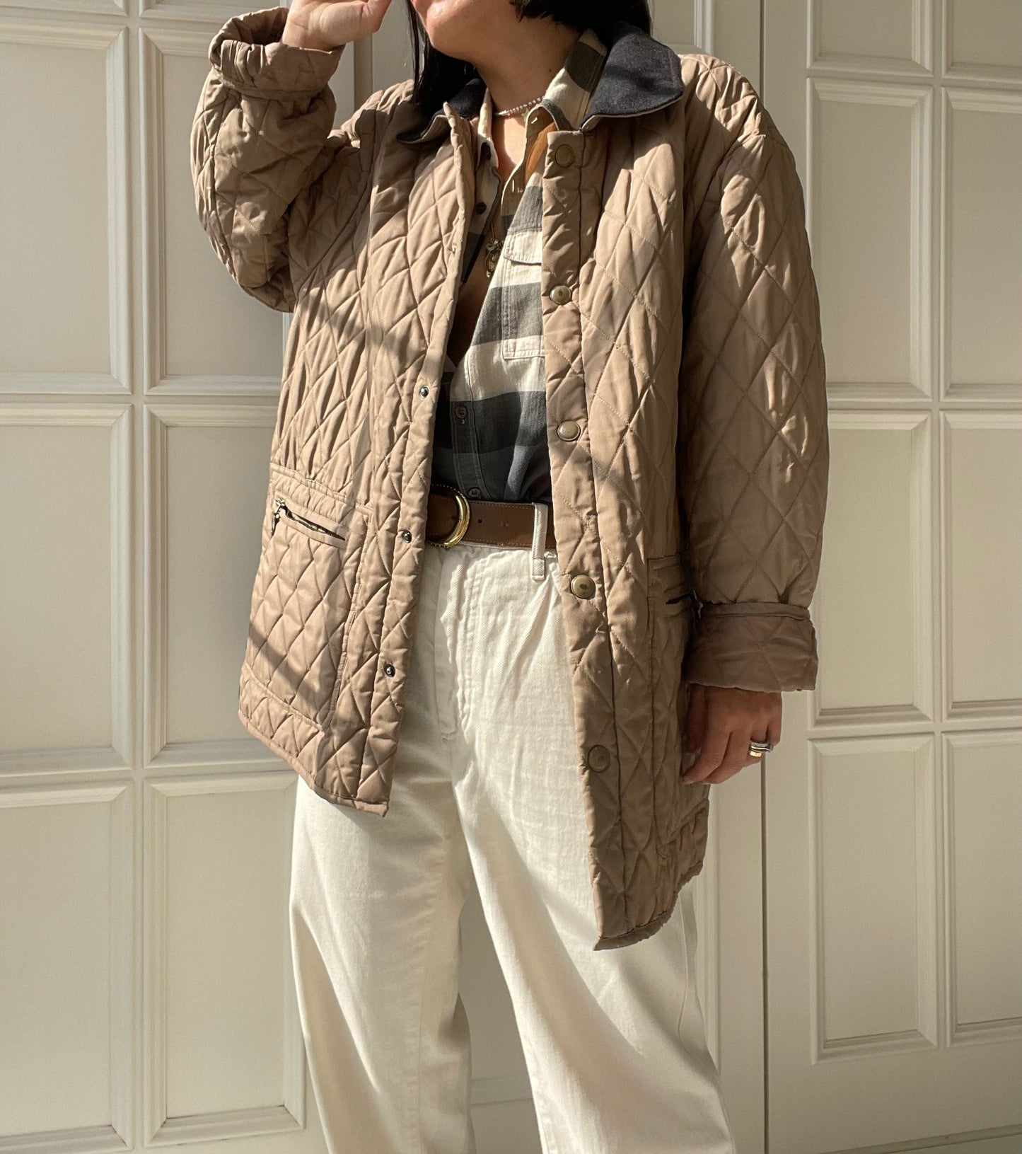 GIACCA VINTAGE TRAPUNTATA