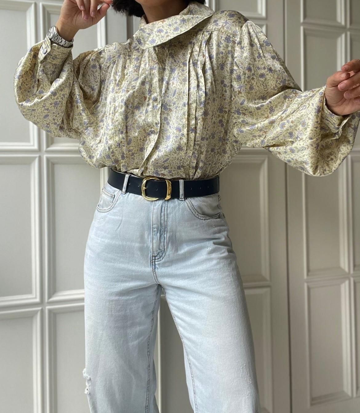 CAMICIA PURA SETA LIBERTY