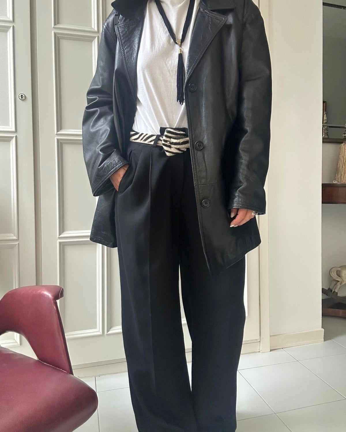 Blazer pelle