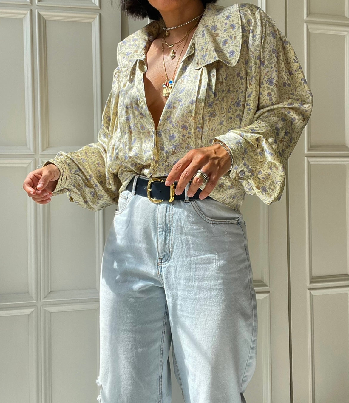 CAMICIA PURA SETA LIBERTY