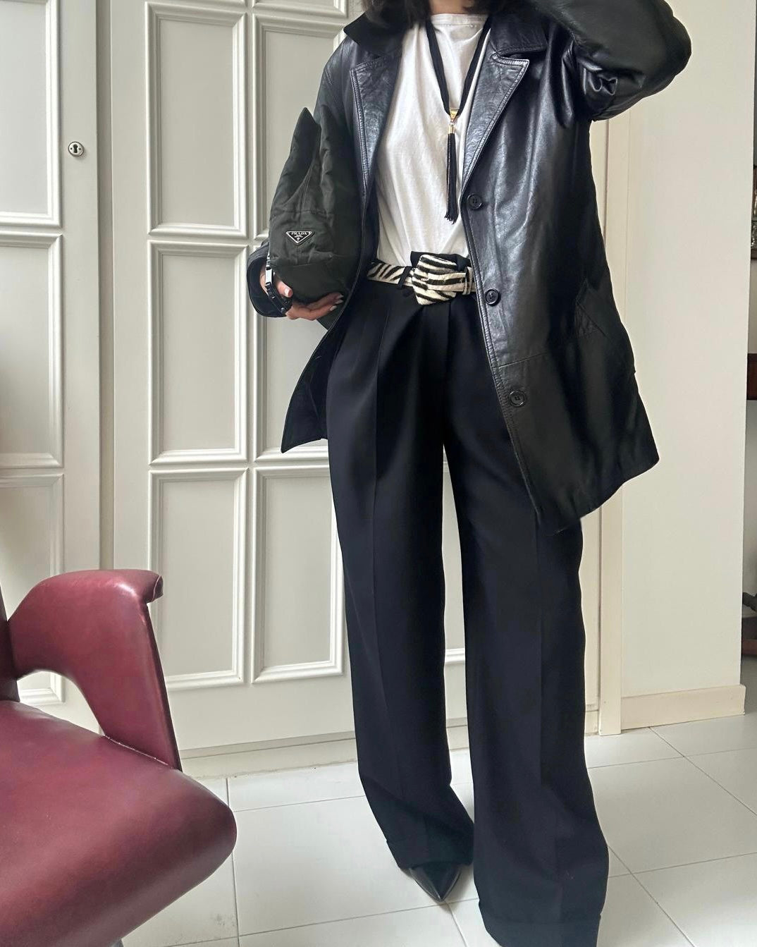 Blazer pelle