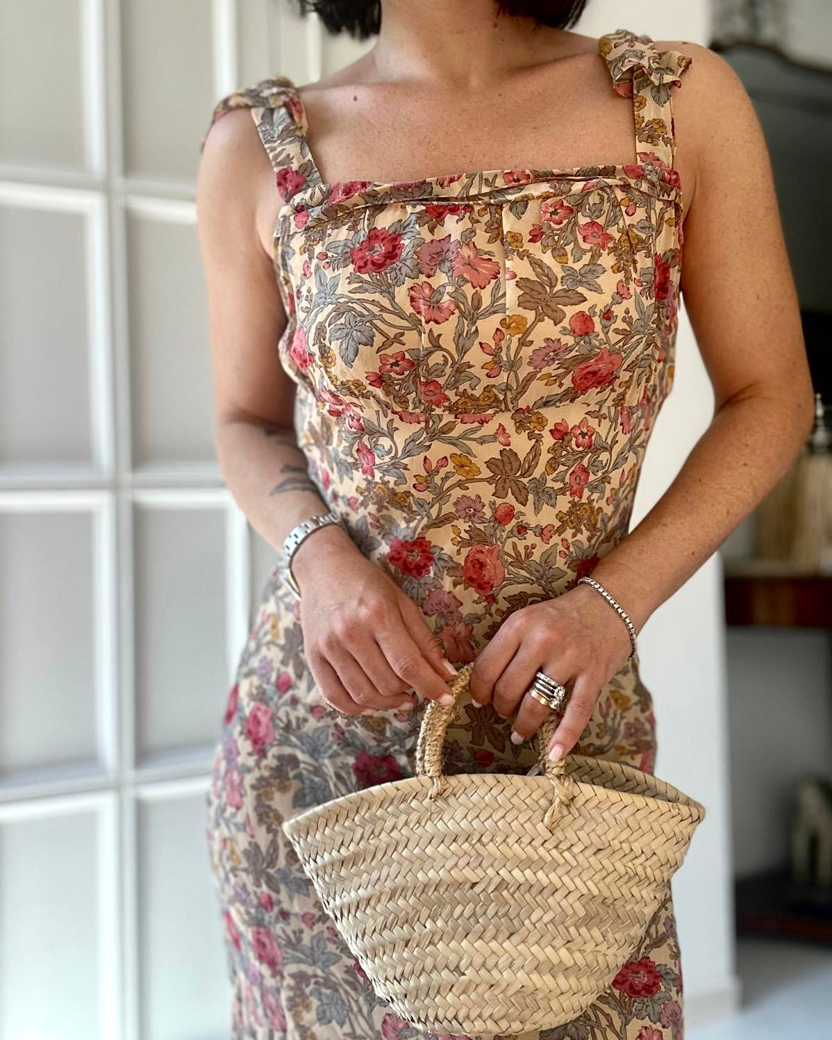 Abito vintage in pura seta