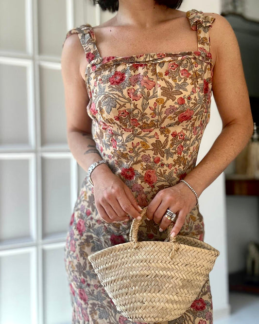 Abito vintage in pura seta