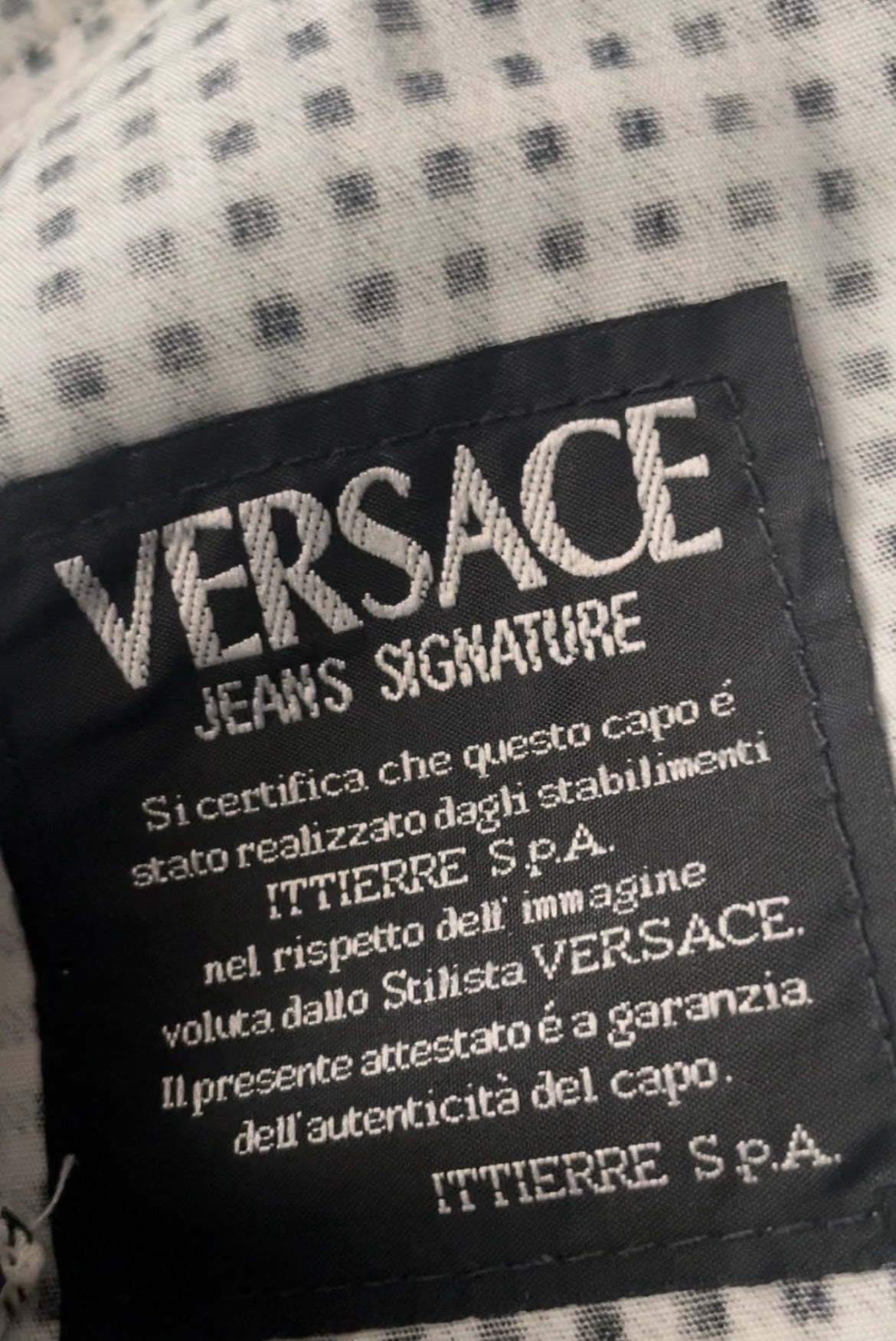 PANTALONE VERSACE