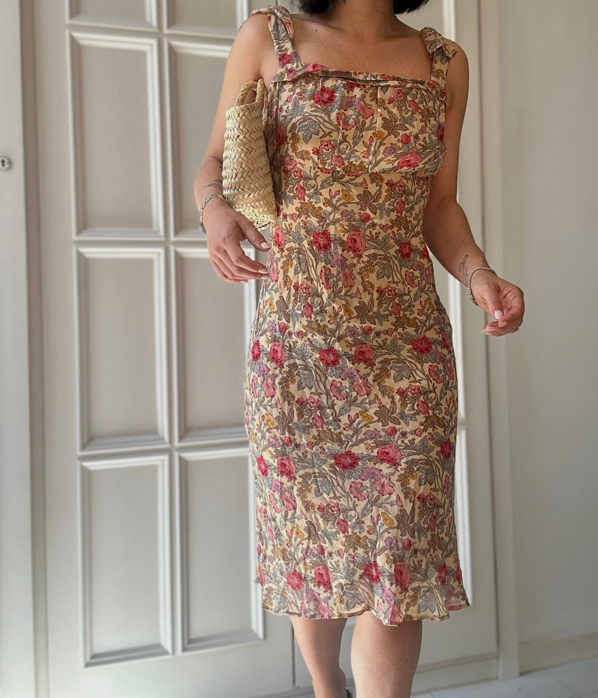 Abito vintage in pura seta