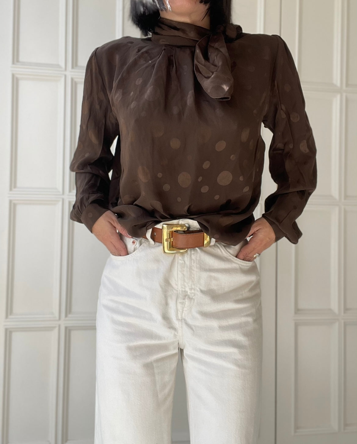 CAMICIA VINTAGE IN SETA VALENTINO