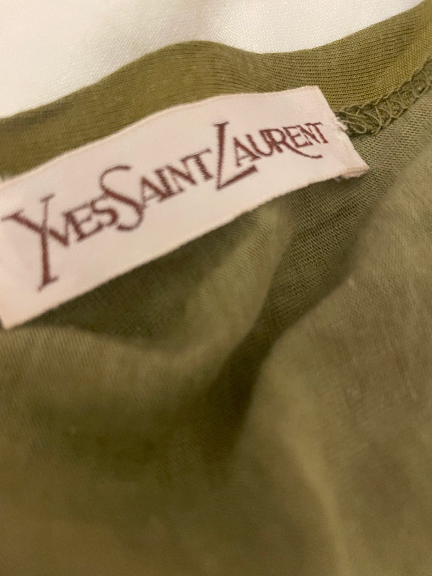 Blusa in seta ysl