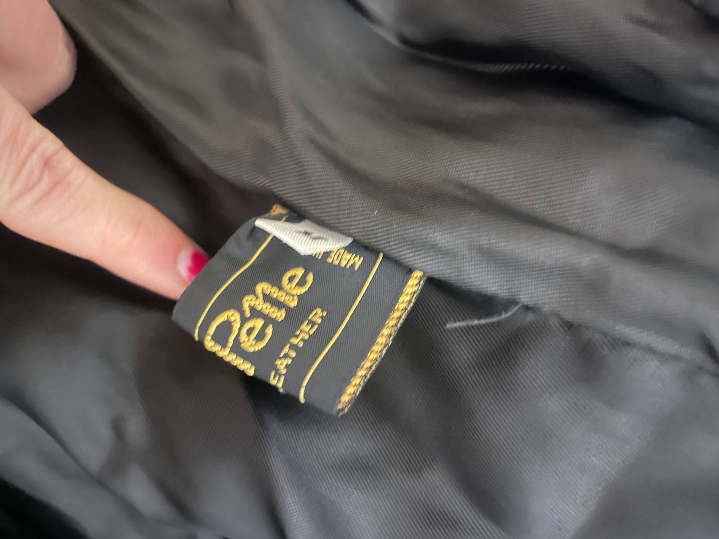 Giubbotto piuma e pelle