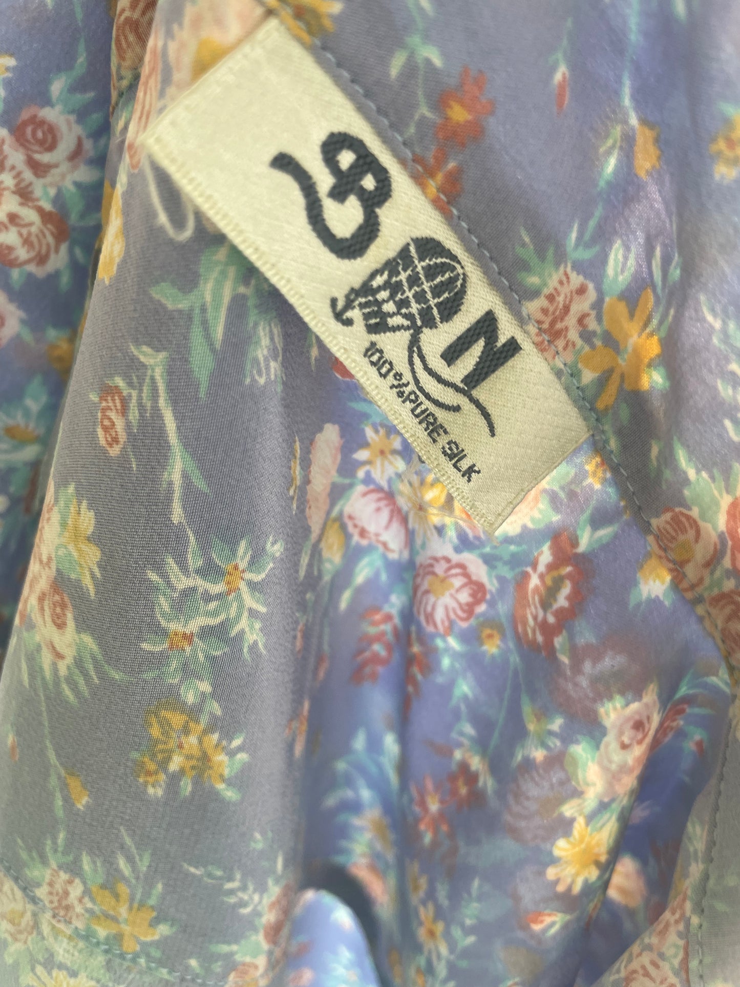 CAMICIA VINTAGE PURA SETA LIBERTY