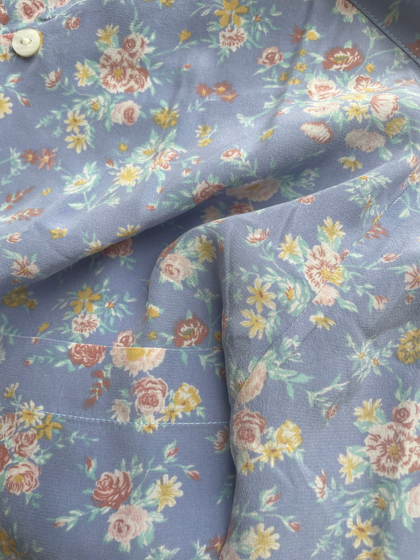 CAMICIA VINTAGE PURA SETA LIBERTY