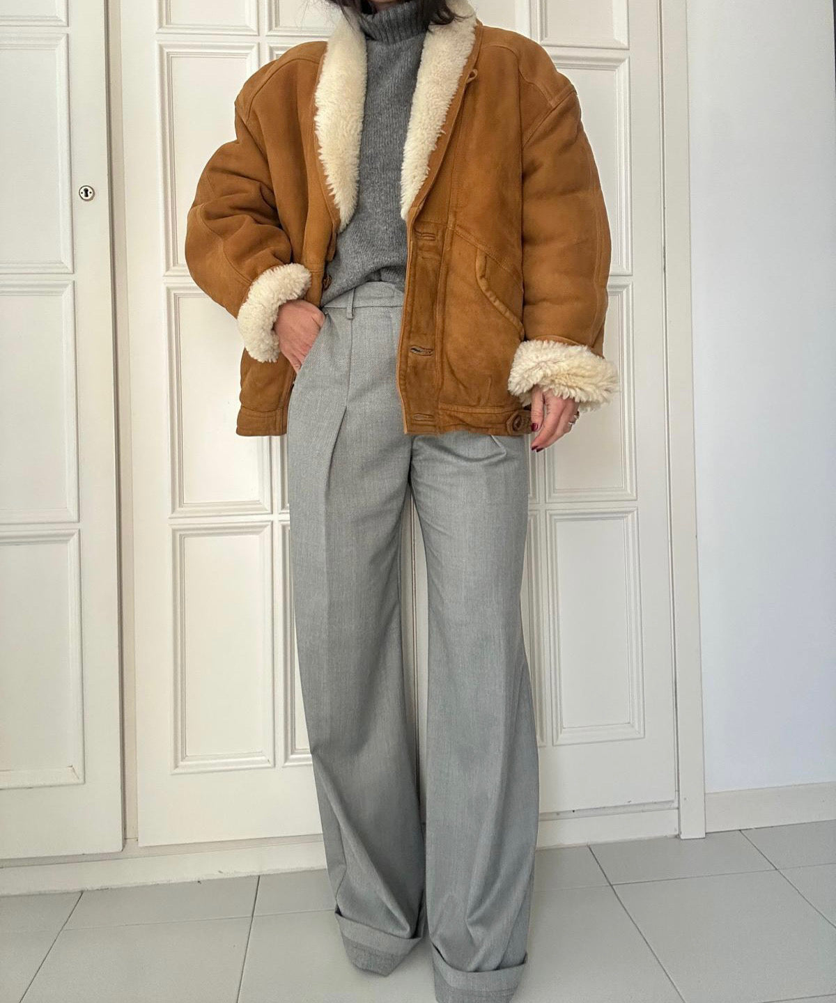 Montone shearling