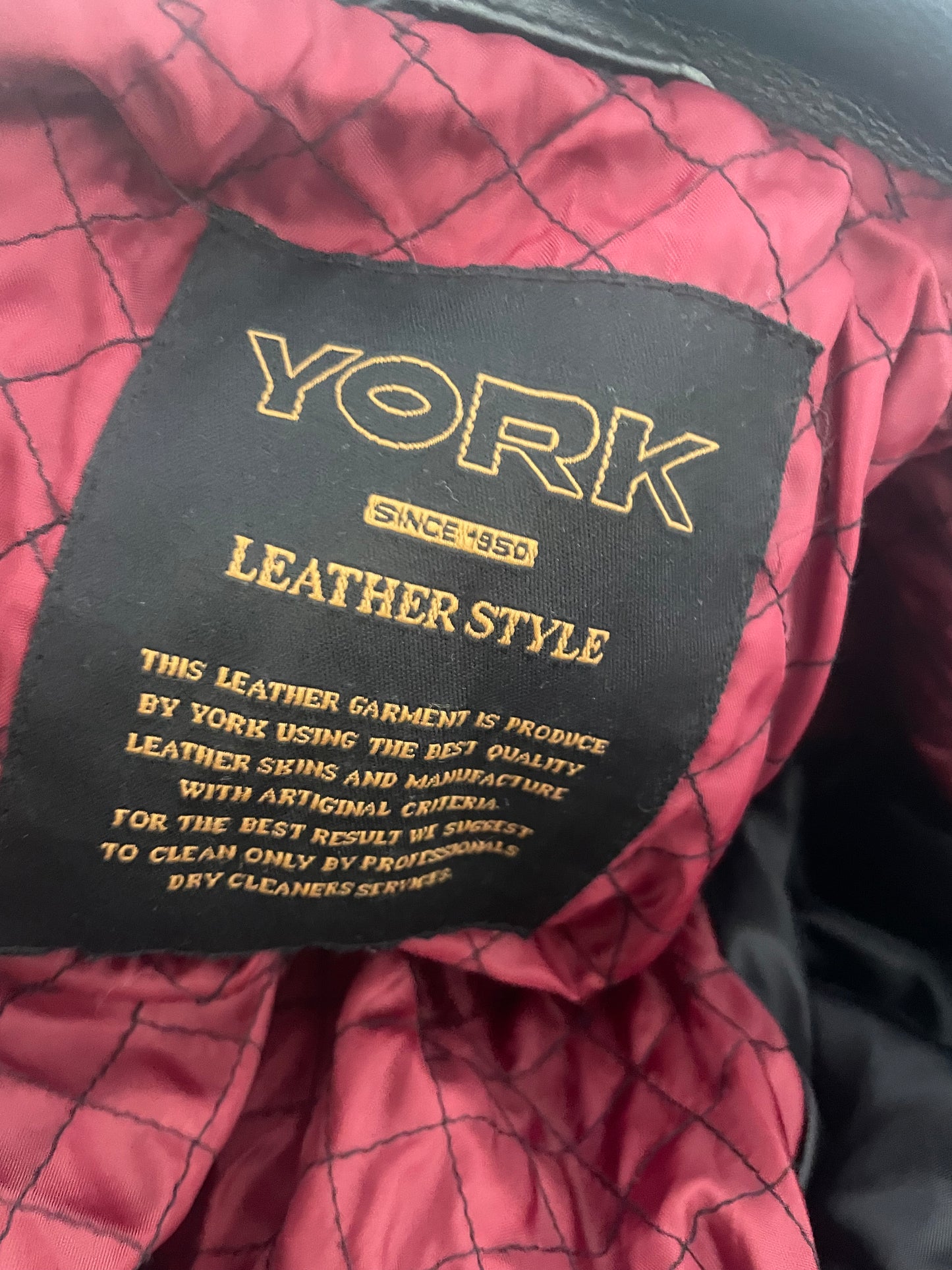 LEATHER BIKER JACKET