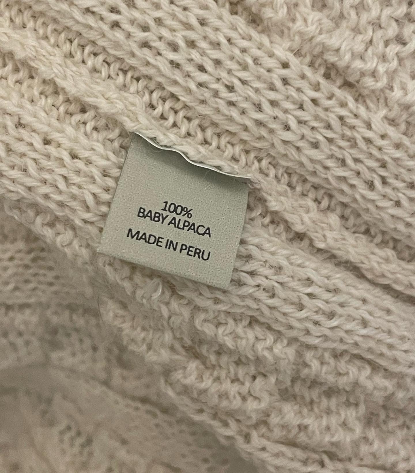 PULLOVER BABY ALPACA