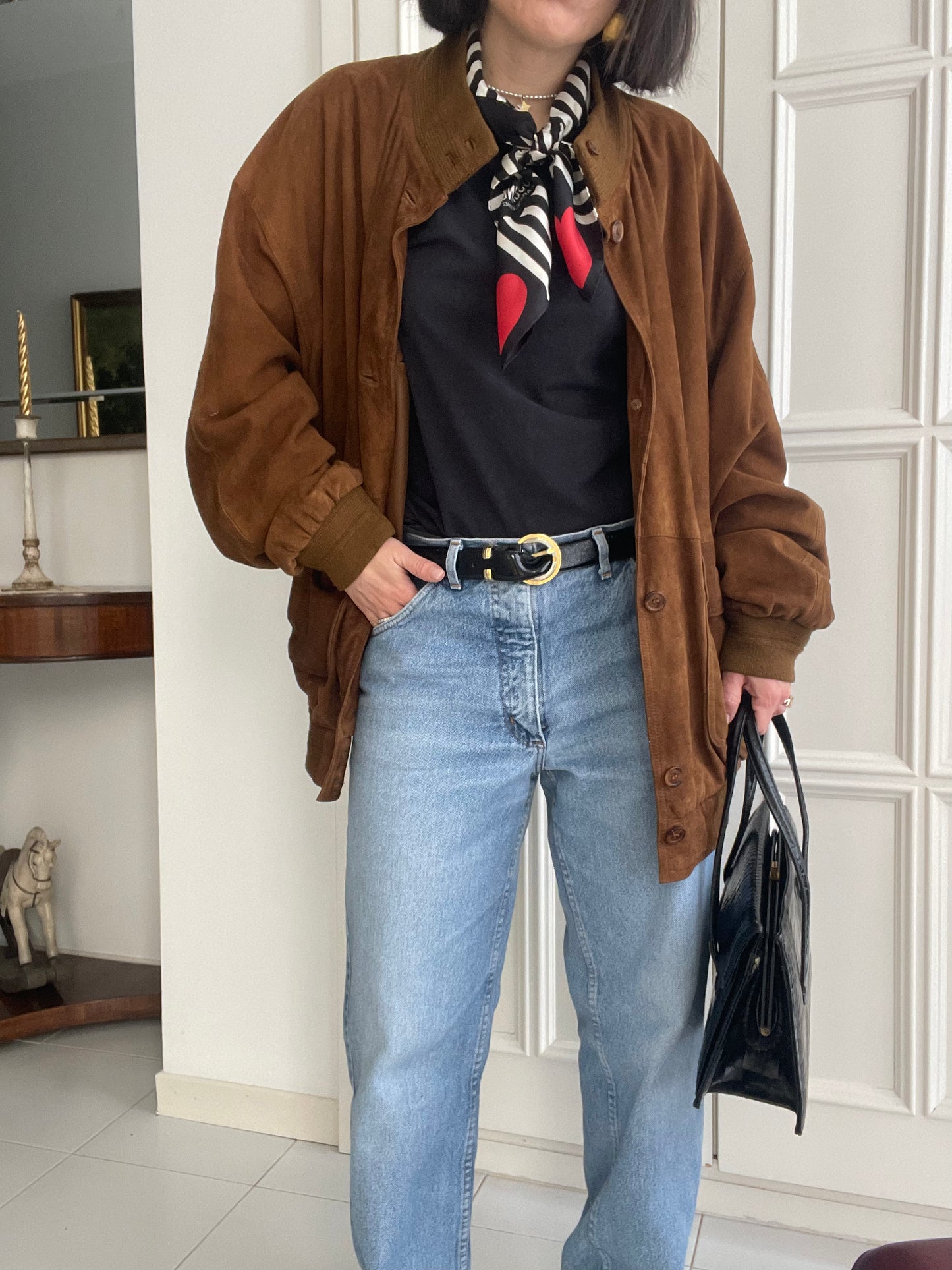 BOMBER CAMOSCIO