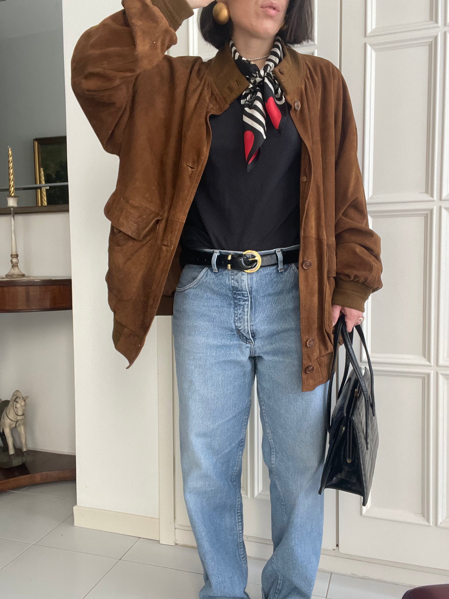 BOMBER CAMOSCIO