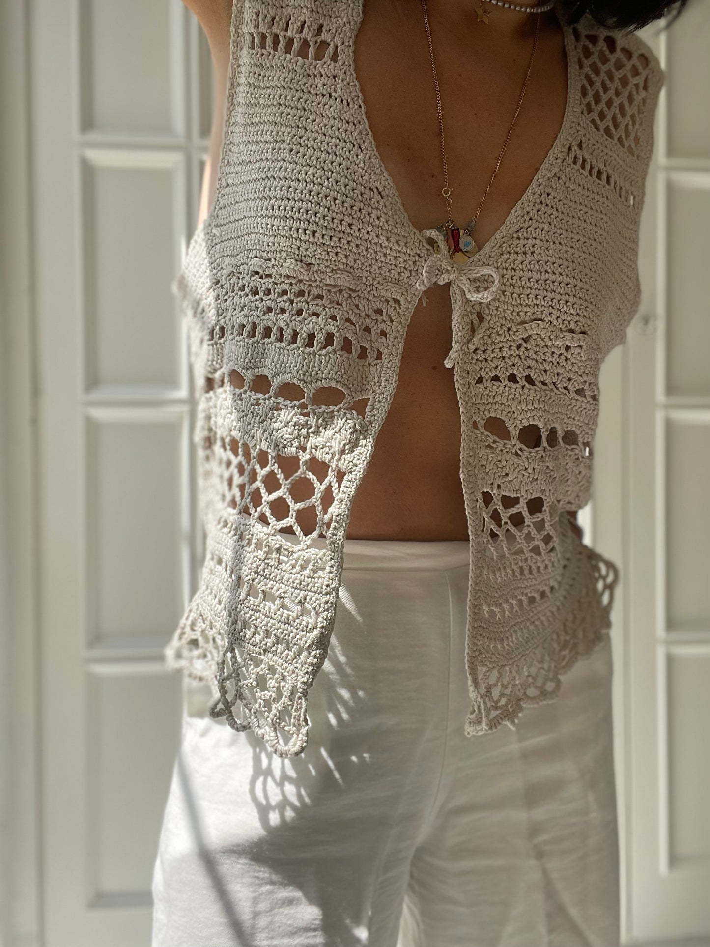 GILET CROCHET